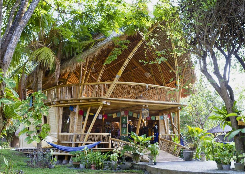 Power of Now Oasis Yoga Experience in Sanur Bali bamboo yoga shala near the beach