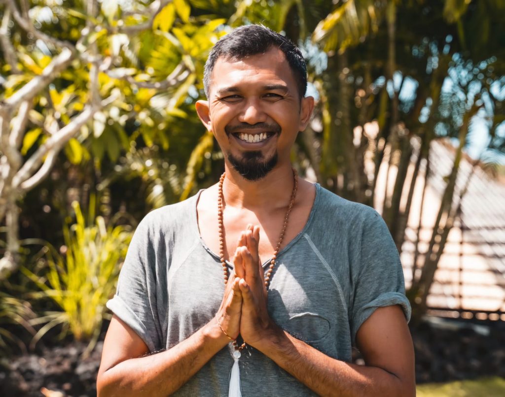 Krisna E-RYT500 Hatha and Yin yoga teacher at Power of Now Oasis